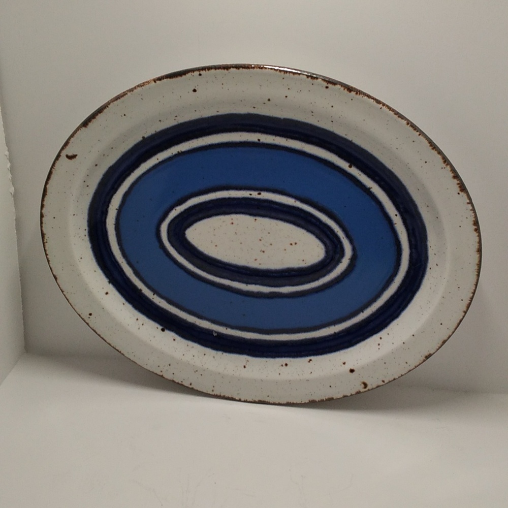 Wedgwood Stonehenge Midwinter Moon oval platter dish